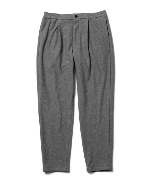 MR.OLIVE / COMFORTABLE STRETCH BRUSHED CLOTH / WIDE TAPERED EASY PANTS ミスターオリーブ/コンフォータブル ストレッチクロス/ワイドテーパードイージーパンツ